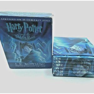 Harry Potter And The Order Of The Phoenix Unabridged 23 Audio Compact Discs Set